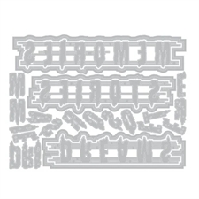 Sizzix Thinlits by Seth Apter - Word Wafers #2